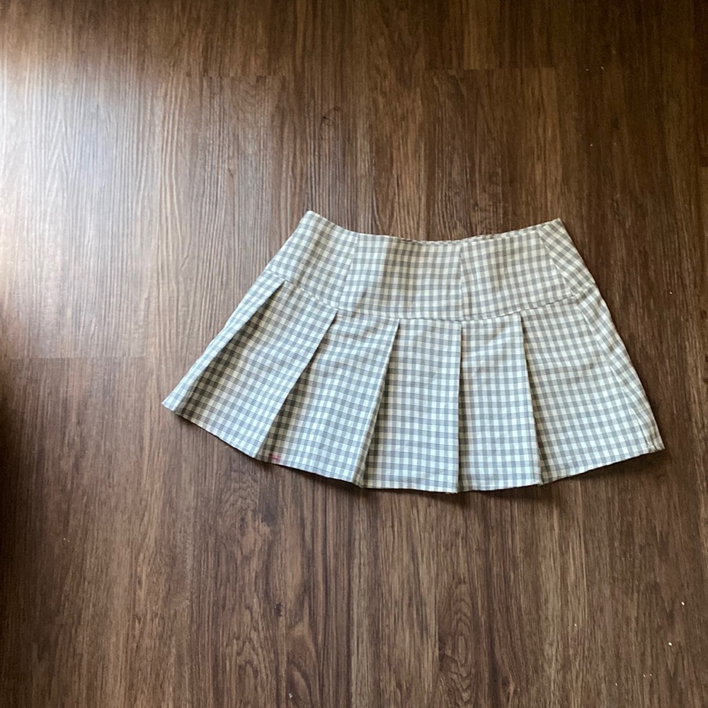 PLAID SKIRT